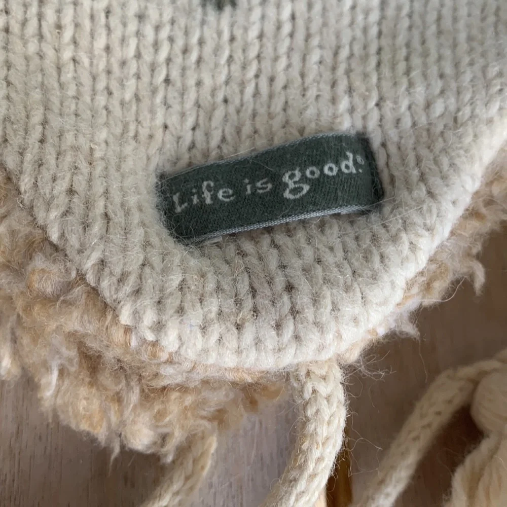 LIFE IS GOOD Earflap Winter Beanie